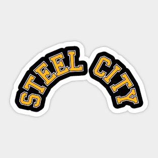 Pittsburgh 'The Burgh' Steel City Baseball Fan Shirt Sticker